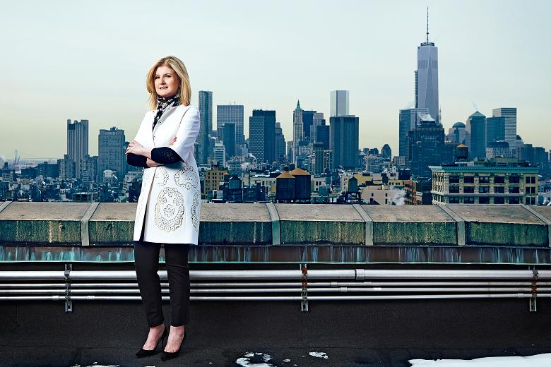 arianna huffington by the times.co.uk