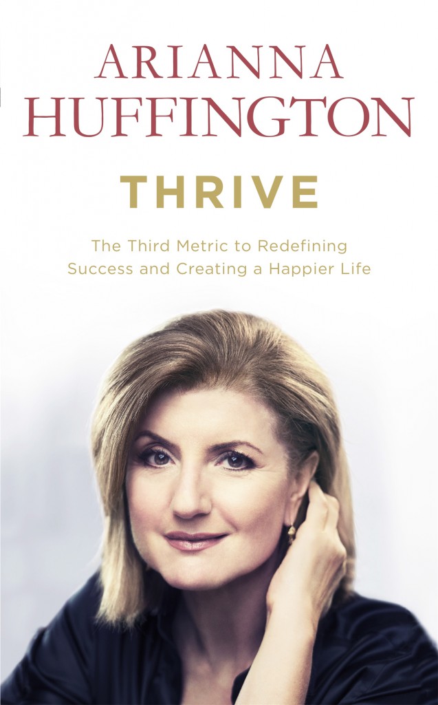 arianna huffington thrive book cover